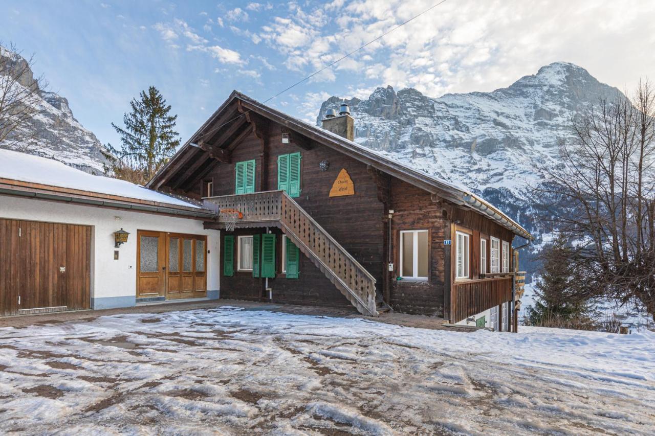 Chalet Weid - Aare Jungfrau Ag Grindelwald Exteriör bild